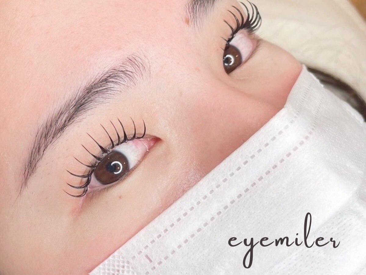 韓国で人気のマツパ×黒艶ティントラッシュリフト